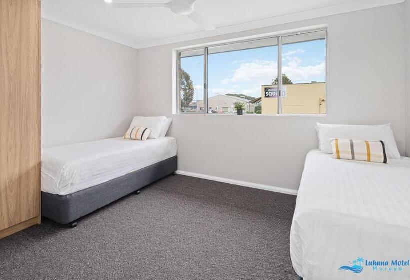 침실 2개 스위트, Hive Hotel, Moruya