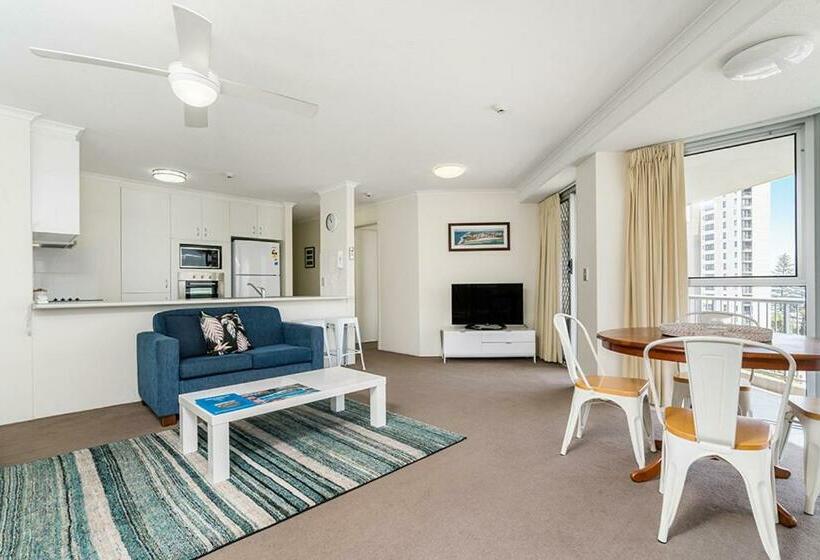 침실 2개 바다 전망 아파트, Rainbow Bay Resort Holiday Apartments