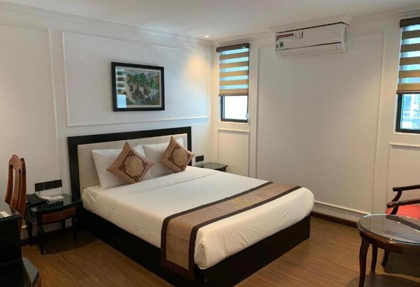 اتاق استاندارد با تخت بزرگ, Phong Nha Jasmine Hostel & Roof Top Bar