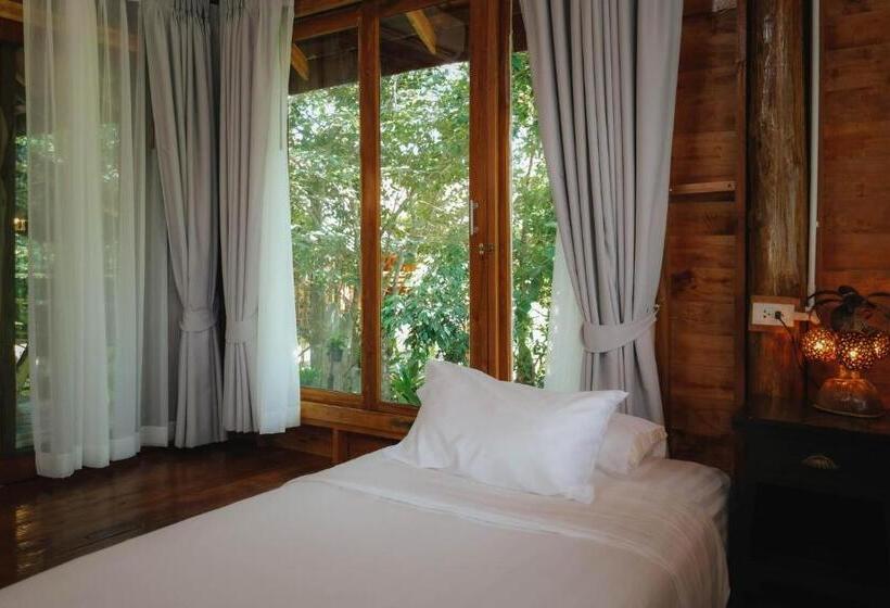 デラックスルーム, บ้านสวนแก้วคำแพง Baan Suan Kaew Khampaeng