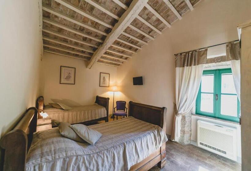 غرفة قياسية رباعية مطلة على البحر, Country Relais La Mortella