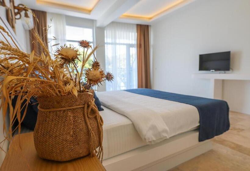 Номер Deluxe Кровать Кинг, Mavi Cam Hotel Ayvalik