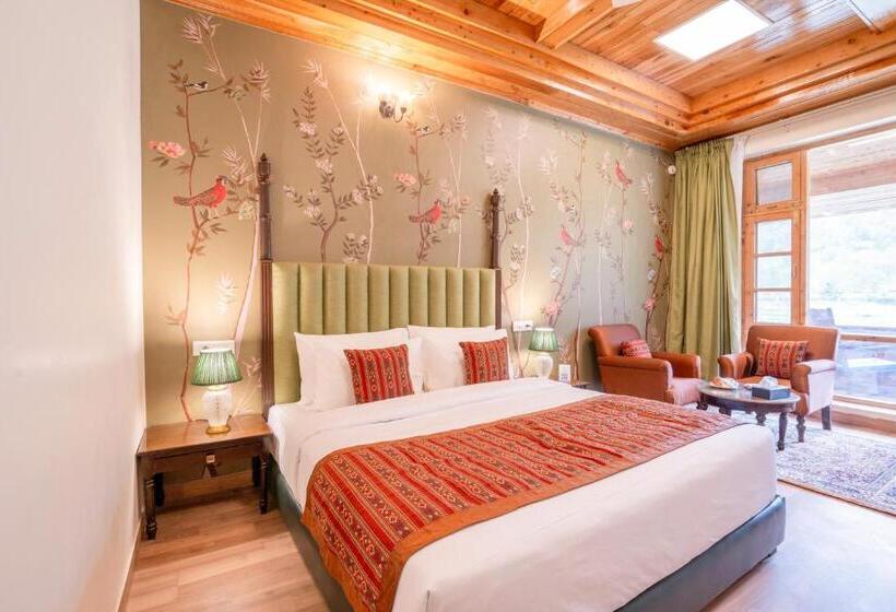 디럭스 룸, Ezzenza Swarg By Beas Golf Resort   Devlok Manali