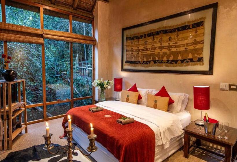테라스 디럭스 룸, Trogon House And Forest Spa