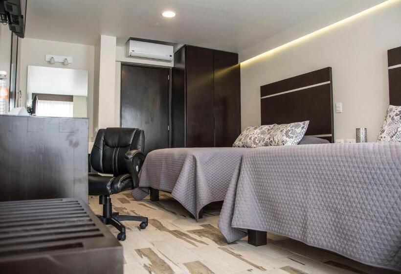 Standardzimmer 2 Doppelbetten, San José Plaza Coatepec