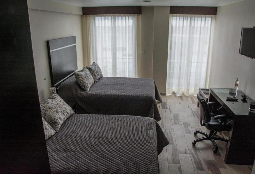Standardzimmer 2 Doppelbetten, San José Plaza Coatepec