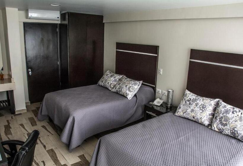 Номер Стандарт 2 Двуспальные Кровати, San José Plaza Coatepec