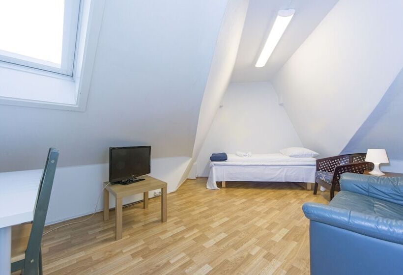 共用浴室的经济型房间, Stavanger Lille