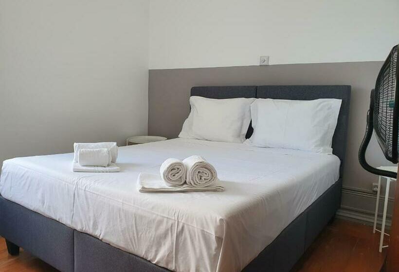 اتاق استاندارد با سرویس بهداشتی مشترک, Baixa Terrace Hostel