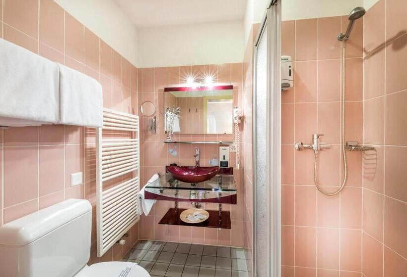 חדר סטנדרט נוף לאגם, Albergo Ristorante La Palma