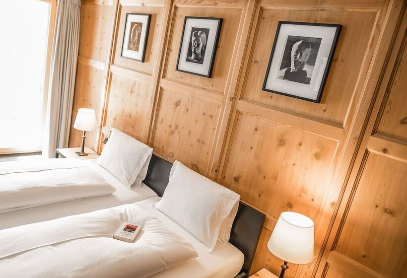 小型套房带阳台, Pensiun Aldier