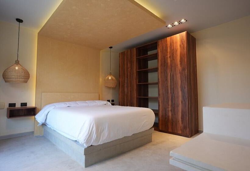 １ベッドルームのデラックスアパートメント, Nook Tulum Luxury Condohotel By Marea