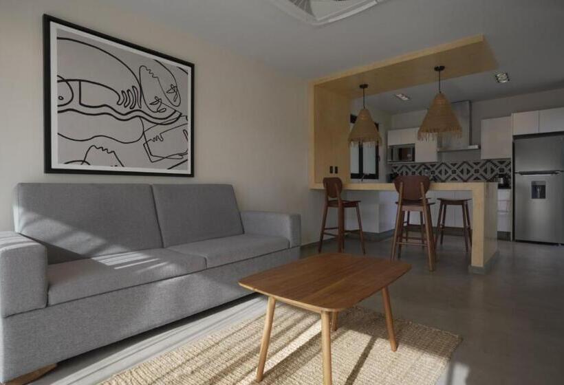 آپارتمان 1 خوابه با بالکن, Nook Tulum Luxury Condohotel By Marea