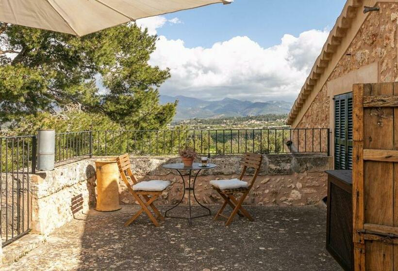اتاق استاندارد با تراس, Cal Secretari Vell   Turismo De Interior