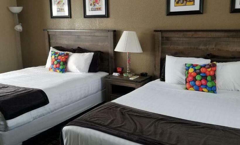 스탠다드 룸 더블 침대 2개, Middlebury Sweets Motel