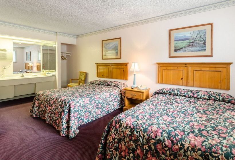 Номер Стандарт 2 Двуспальные Кровати, Highland Hills Motel & Cabins