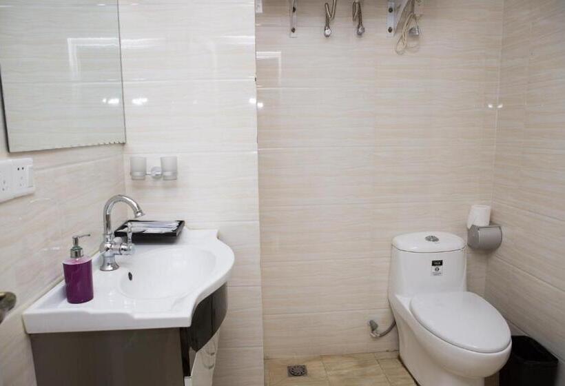 غرفة ديلوكس سرير كينج, Waifiden Guangzhou Haizhu Square Wanyi Apartment