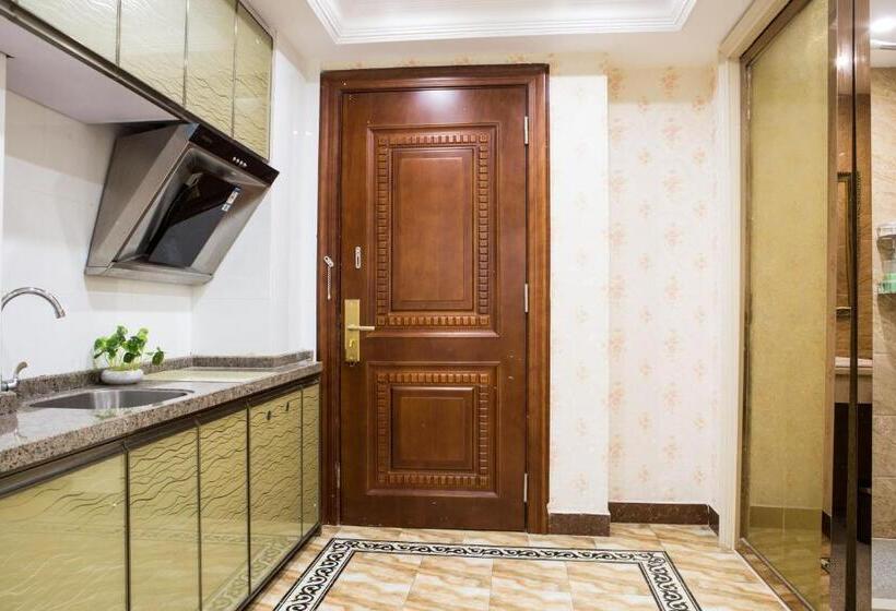 غرفة ديلوكس, Waifiden Guangzhou Haizhu Square Wanyi Apartment