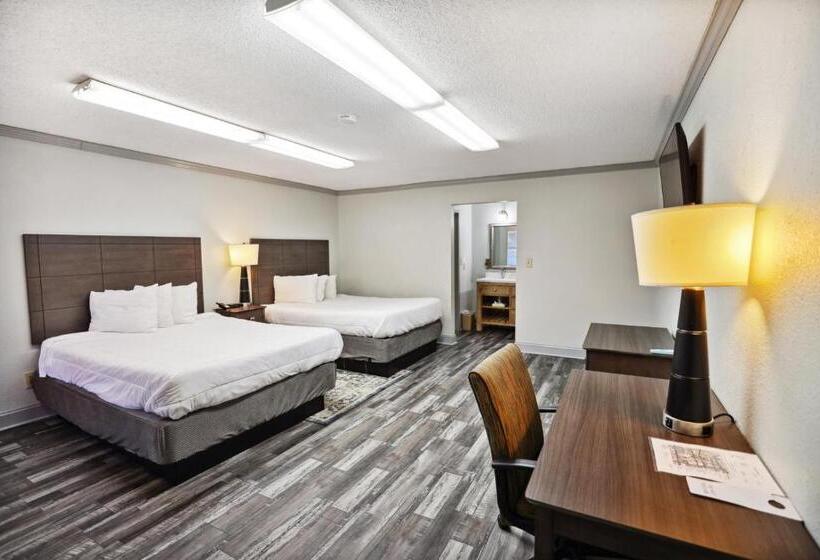 ２ダブルベッドのスタンダードルーム, The Guest Lodge Gainesville