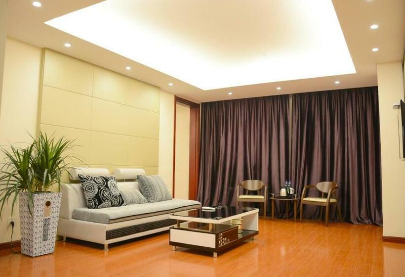 Семейный Номер Deluxe, Greentree Inn Jiangsu Wuxi Yixing East Longtan Road Dongjiu Business