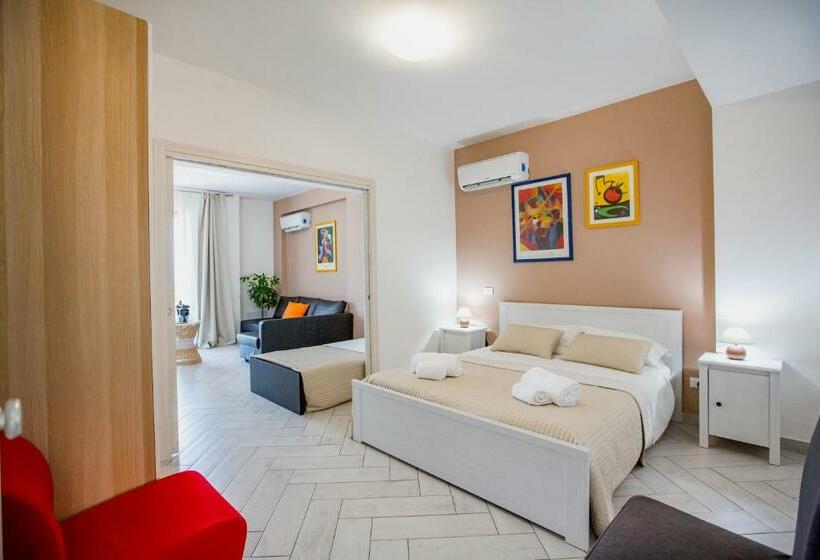 חדר סטנדרט לארבעה נוף לים, Belvedere Rent Rooms