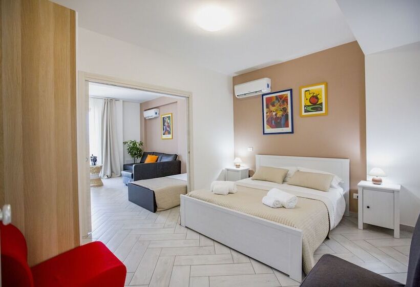 חדר סטנדרט לארבעה נוף לים, Belvedere Rent Rooms