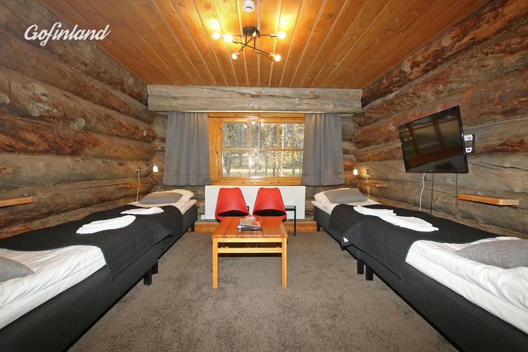 Номер Стандарт Четырехместный Совместный Санузел, Kuukkeli Log Houses Aurora Resort