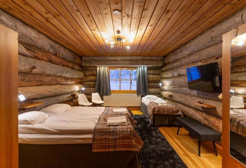 Трехместный Номер Стандарт Совместная Ванная, Kuukkeli Log Houses Aurora Resort