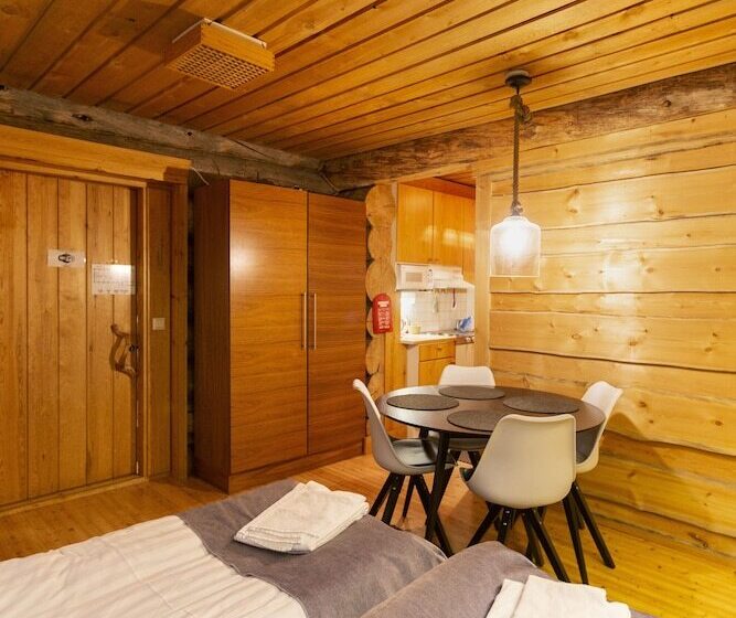 Апартаменты 1 Спальня, Kuukkeli Log Houses Aurora Resort