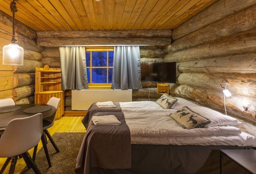 Апартаменты 1 Спальня, Kuukkeli Log Houses Aurora Resort