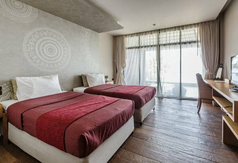 اتاق لوکس با چشم‌انداز دریا, Na Tara Resort