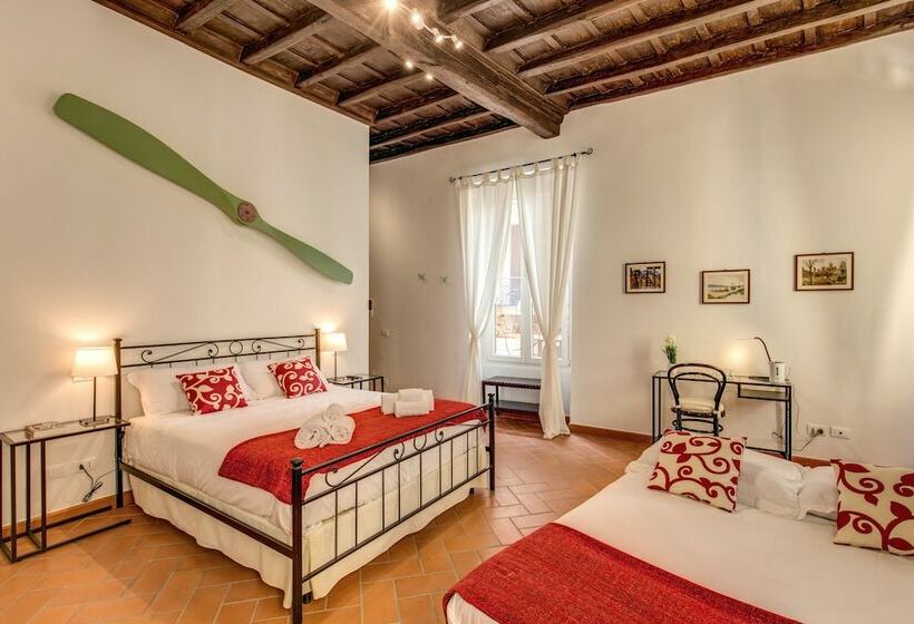 חדר דלוקס לארבעה, Piccolo Trevi Suites