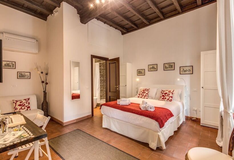 חדר דלוקס לשלושה, Piccolo Trevi Suites