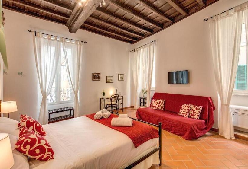 חדר דלוקס לארבעה, Piccolo Trevi Suites