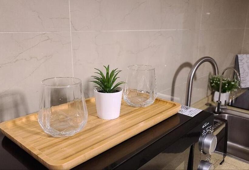 1침실 아파트 도시 전망, A New And Luxurious Vientiane Suite Apartment