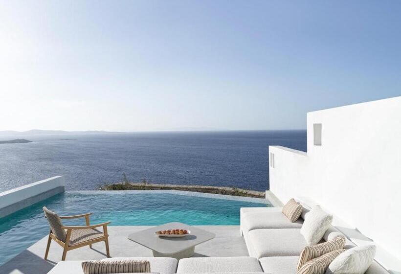Апартаменты 1 Спальня с Видом, Deos Mykonos   A Myconian Collection