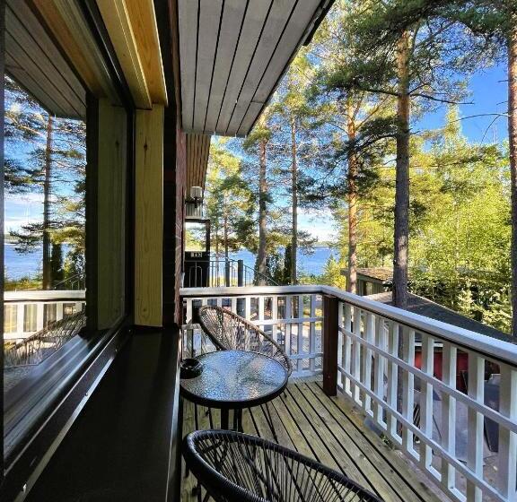 패밀리 룸 공용 욕실, Beach Hotel Santalahti