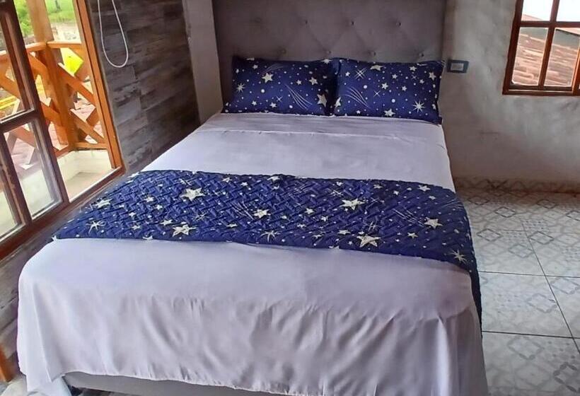 정원 전망 4인용 스탠다드 룸, Birdsong Lodge