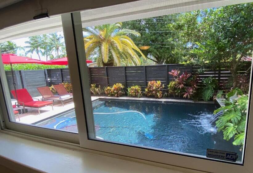 اتاق استاندارد با تخت بزرگ, Riverbank Guesthouse Wilton Manors