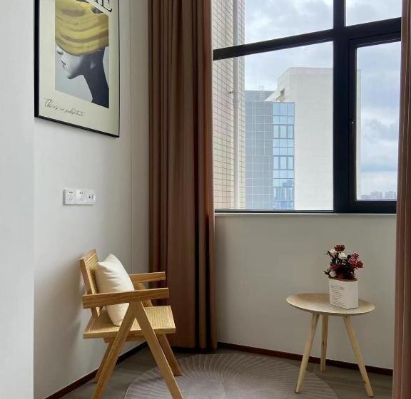 اتاق لوکس, Zhongshan Perth Hotel Apartment   Shiqi Wanxianghui Branch