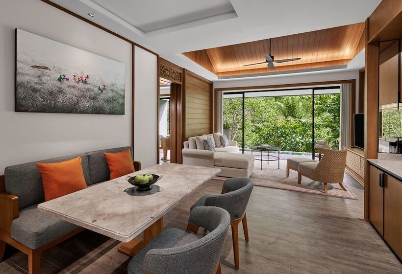 침실 2개 빌라, Anantara Ubud Bali Resort
