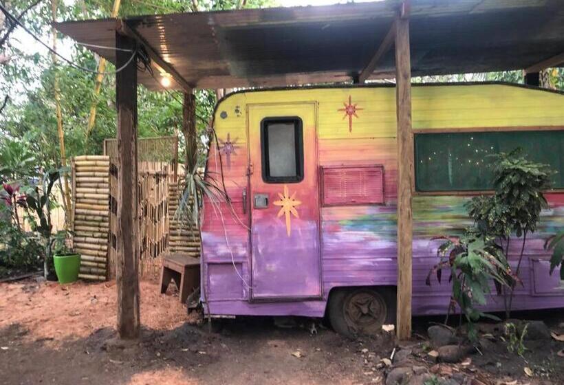 스탠다드 룸 가든 전망, Rainbow Caravan Hostel
