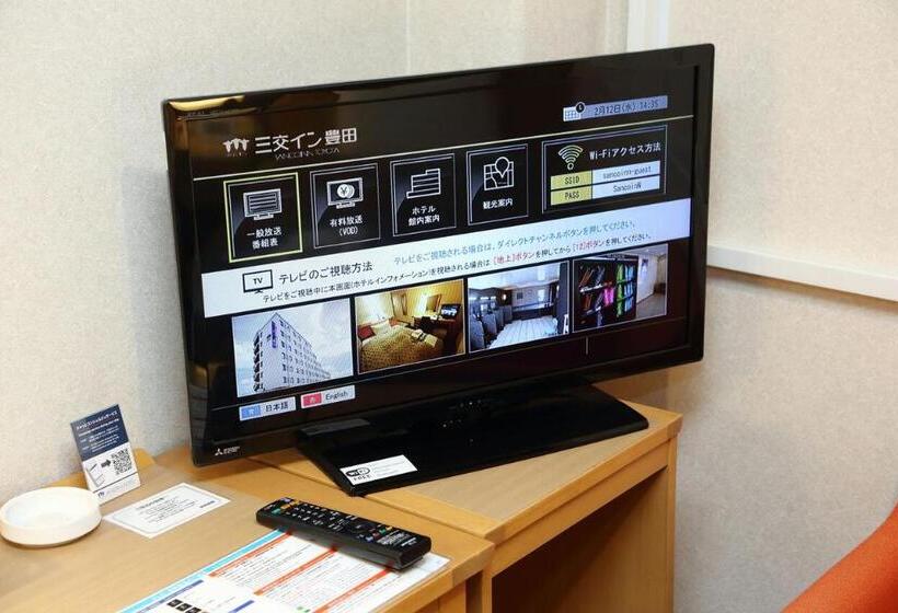베이직 룸 더블 침대, Sanco Inn Toyota