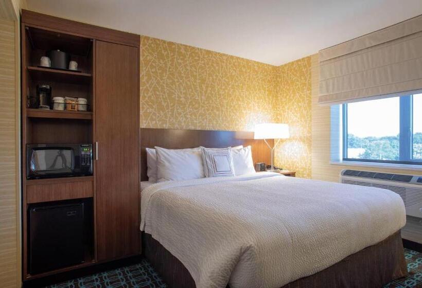 Номер Стандарт Кровать Кинг Адаптированный для Инвалидов, Fairfield Inn & Suites By Marriott New York Queens/fresh Meadows