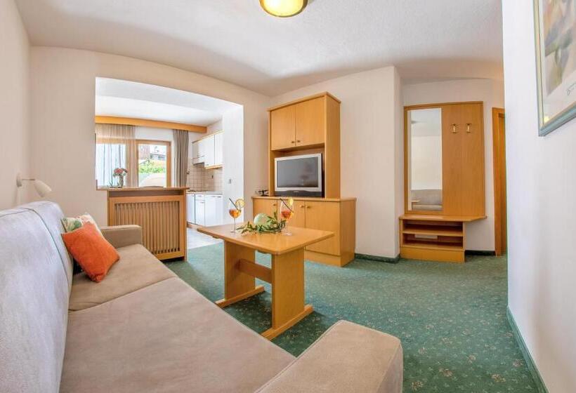Апартаменты 1 Спальня с Балконом, Apartm. & Bb Ferienidylle Gstrein