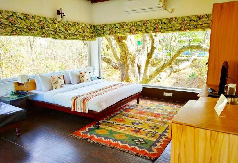 バルコニー付きスタンダードルーム, The Riverwood Forest Retreat Pench
