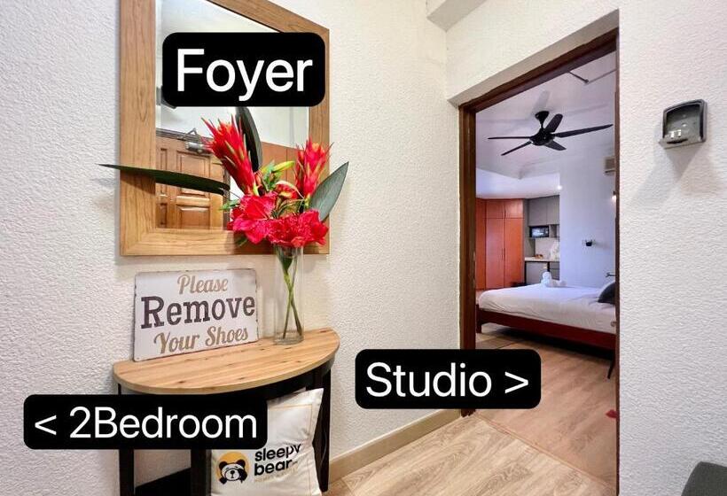 آپارتمان 3 خوابه, Wcj Cozy Dual Key Kl City With Pavilion View