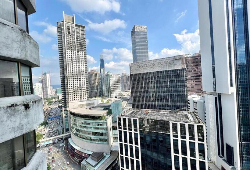 آپارتمان 3 خوابه, Wcj Cozy Dual Key Kl City With Pavilion View