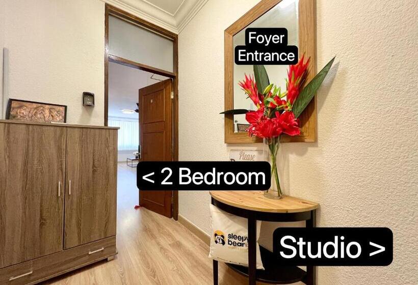 آپارتمان 3 خوابه, Wcj Cozy Dual Key Kl City With Pavilion View