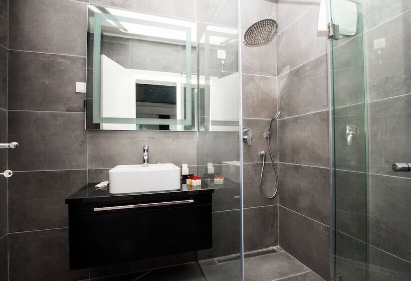 Standard Room Double Bed Side Sea View, Alkima